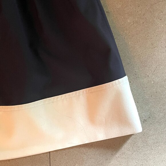 Fabulous Navy Blue &White Short Skirt w/ pockets by Pink Tartan-Sz.8 - Picture 2 of 10